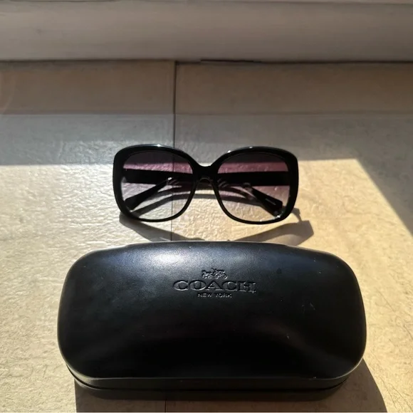 Brand new, never worn Coach sunglasses. Coach | Accessories | Brand New Never Worn Takes Still In  main image 2